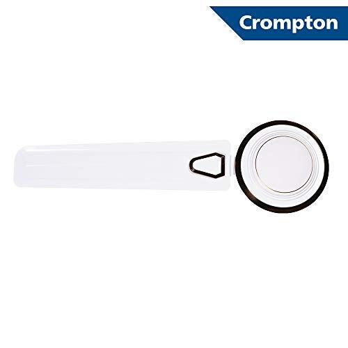 Crompton SUPER BRIZ DECO 1200 mm (48 inch) Ceiling Fan (Smoked Brown) Star rated energy efficient fans - Image 3