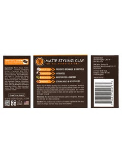 Beard Guyz Beard Guyz Matte Styling Clay  - Image 5