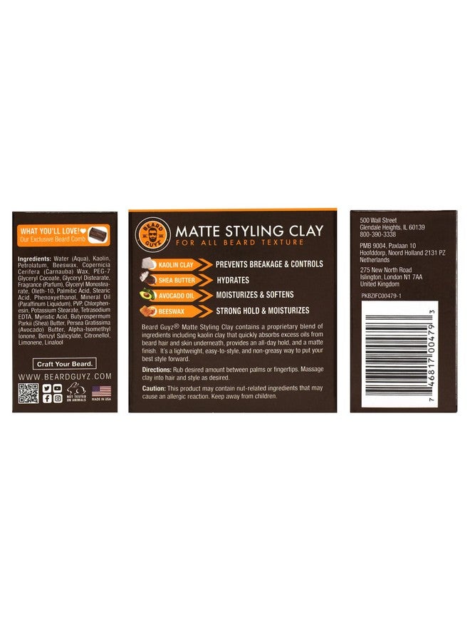 Beard Guyz Matte Styling Clay - Image 5