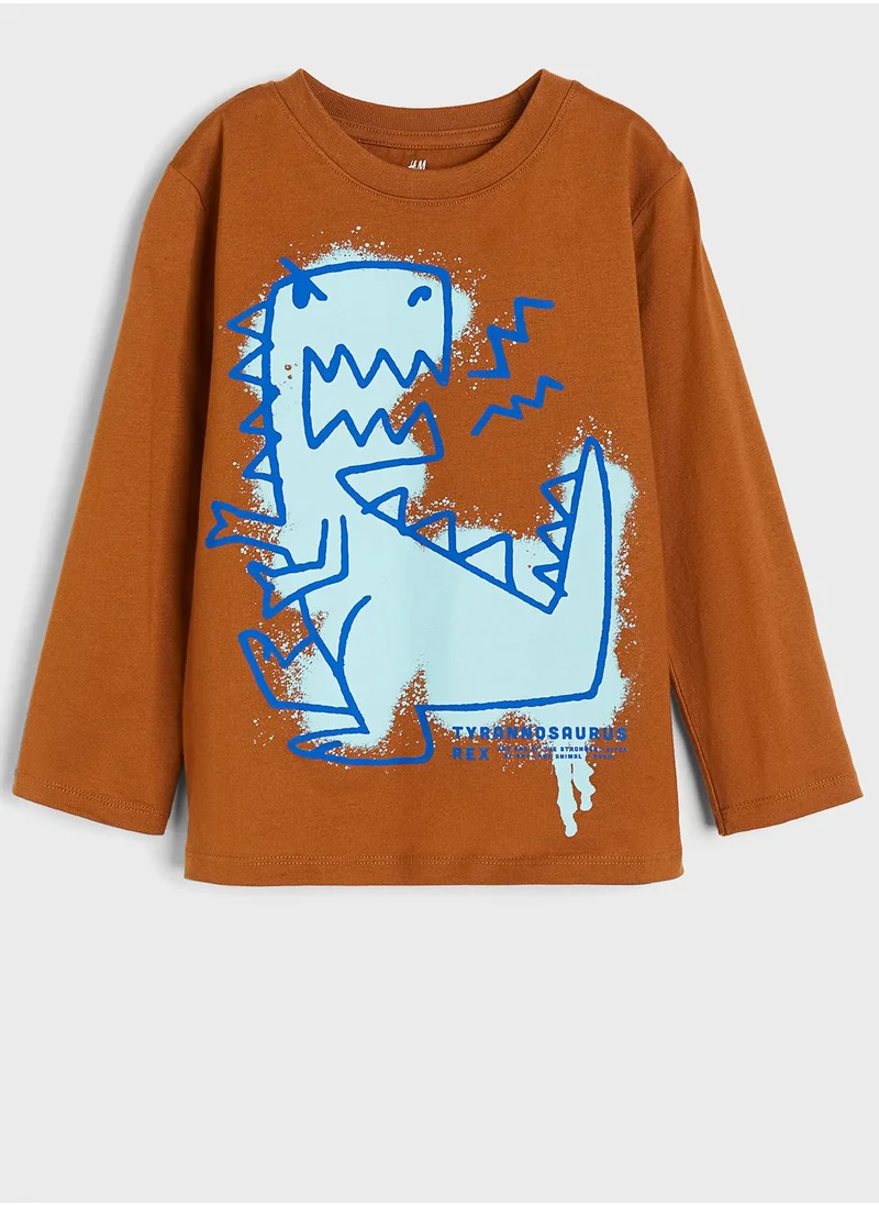 اتش اند ام Kids Printed Jersey Top