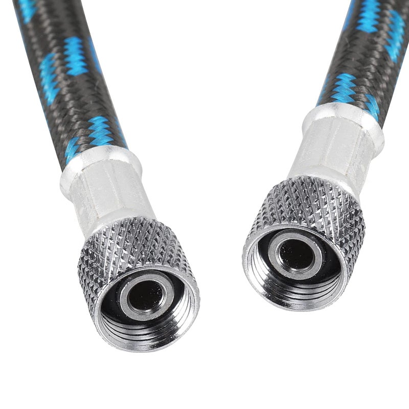 SAGUD Airbrush Hose 6 Foot Nylon Braided Air Hose with 1/8â€ Size On Both End and Adapter 1/8â€ male - 1/4â€ female for Most Airbrush Kit - Image 4