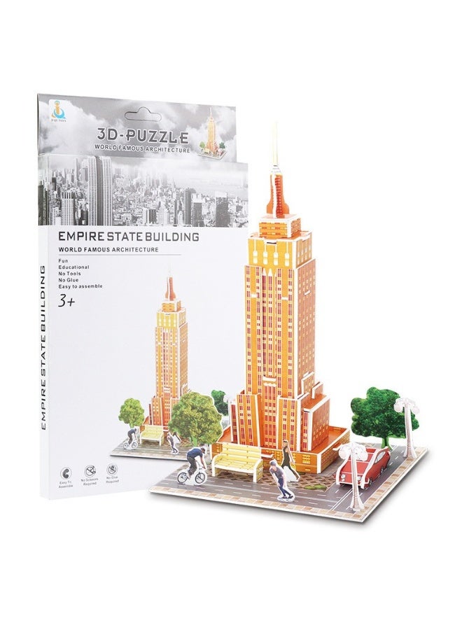 Beauenty 3D puzzle diorama world architecture paper three-dimensional decoration