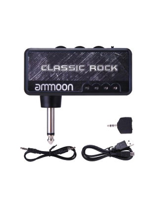 ammoon Electric Guitar Headphone Amplifier Amp 1/4 Inch Plug 3.5mm Headphone Jack & Aux In with Classic Rock Distortion Effect Built-in Rechargeable Battery - pzsku/Z1916FCD1B9FCB9BDA3B3Z/45/1746232862/5ea5580c-8db3-4499-a32a-3f7b4e91fa1e