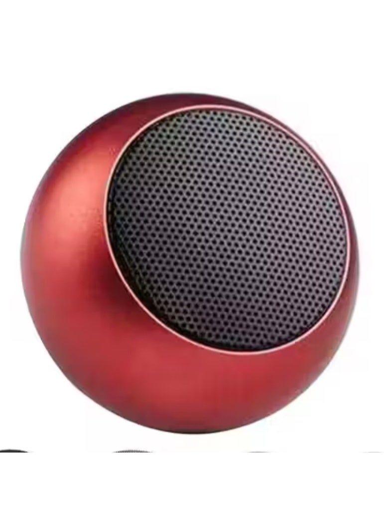 Small Wireless Speaker, MINI Bluetooth Speaker, Red Color - Image 1