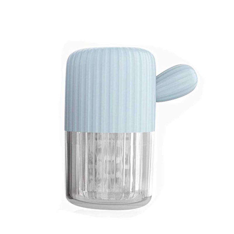 MUDOR MUDOR Portable Contact Lens Cleaner Machine - Contact Lens Washer with Drawstring for Daily Care Fast Cleaning Soft and Hard Contact Lenses (Quiet Blue)  - Image 1