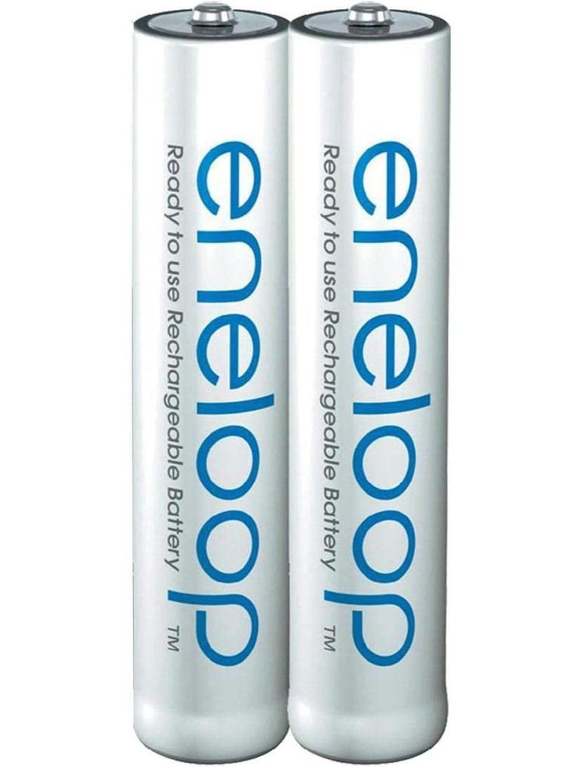 Panasonic 1 pack of 2 Eneloop Ni-MH 1.2V 800mAH AAA Rechargeable Battery - Image 2
