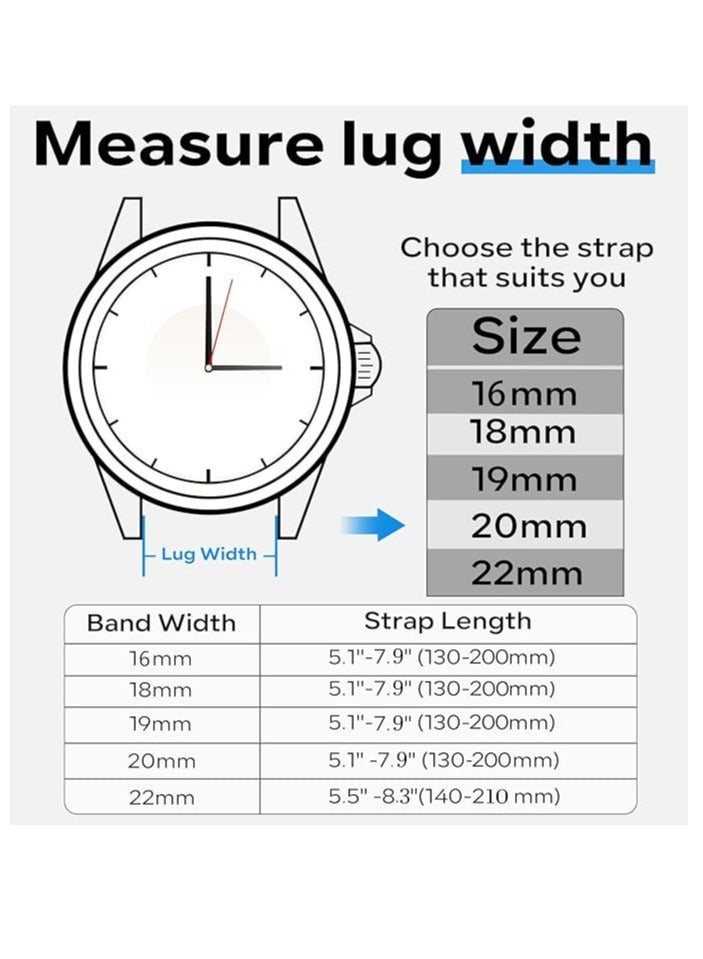 TIGER Magnetic Watch Band 16mm, 18mm, 19mm, 20mm, 22mm – Soft Silicone Sport Strap for Men & Women – Quick Release with Magnetic Folding Clasp – Skin-Friendly, Durable & Comfortable – Ideal for Smartwatches & Traditional Watches – Orange - Image 5