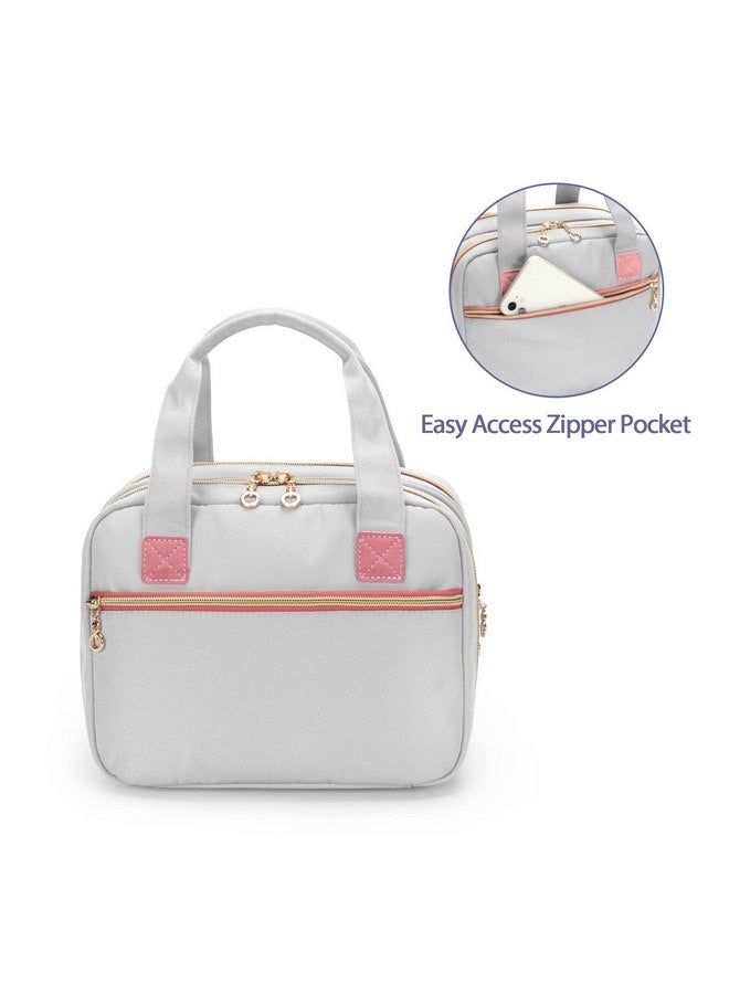 داميرو حقيبة مضخة الثدي القابلة للارتداء من Damero متوافقة مع مضخة الثدي Elvie وMomcozy، حقيبة حمل لمضخة الثدي القابلة للارتداء والزجاجات وأجزاء المضخة وحزمة الثلج - Image 4