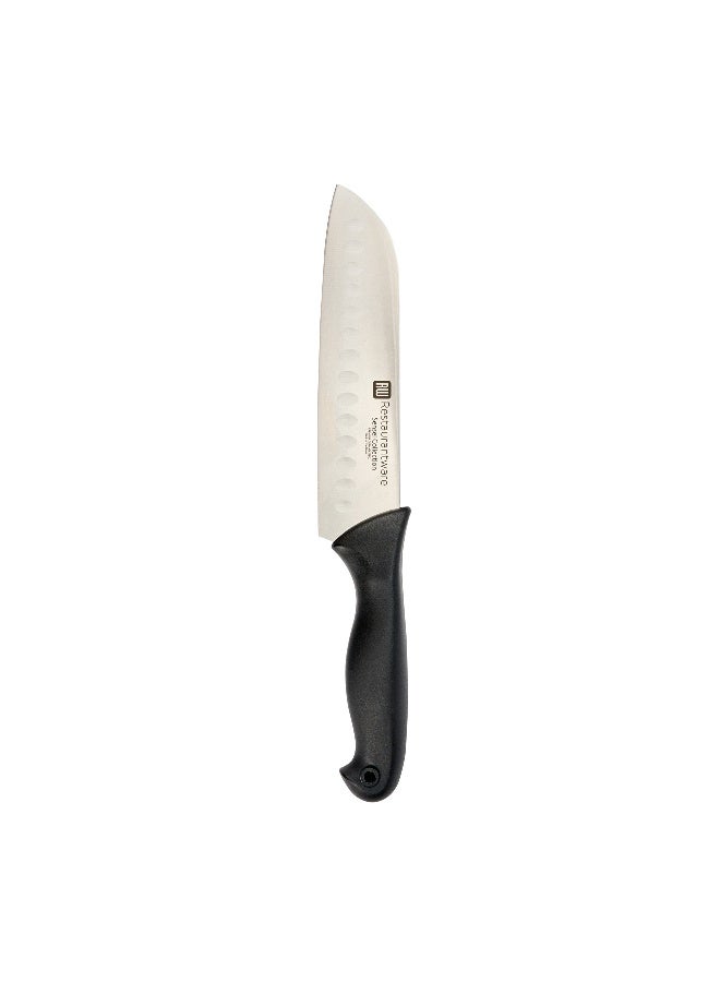 Restaurantware Sensei Back of the Haus - 7-inch Santoku Knife - Professional Chef's Kitchen Knife - Durable German Steel - Stain Resistant - With HACCP Coding For Food and Allergen Safety - Image 1