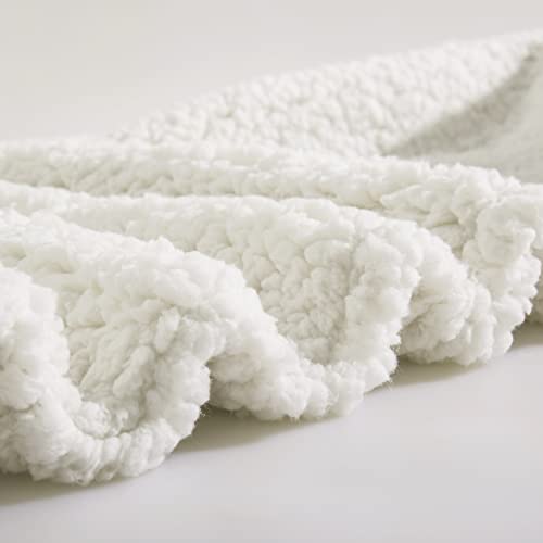Reafort Ultra Soft Sherpa Body Pillow Cover/Case with Zipper Closure 21"x54" (21"x54" Body Pillow Cover, Cream) - Image 5