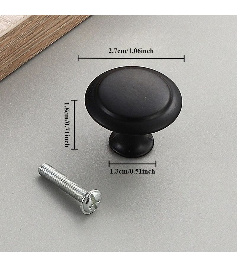 16 Pieces Brushed Black Kitchen Cabinet Handles Set With Screws Modern Drawer Pulls Stainless Steel Hardware For Vanity Cupboard - Image 4