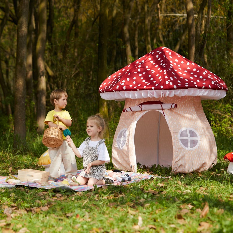 Asweets Mushroom Tent Kids Playhouse Tent â€“ Boys and Girls Play Fort with Exquisite Design for Imaginative Indoor/Outdoor Play Tent - Image 5