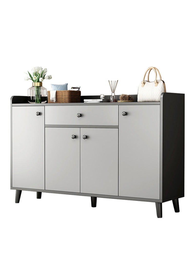 Sharpdo Shoe Cabinet Storage Shoe Rack Simple Storage Cabinet 119*84*30cm - Image 1