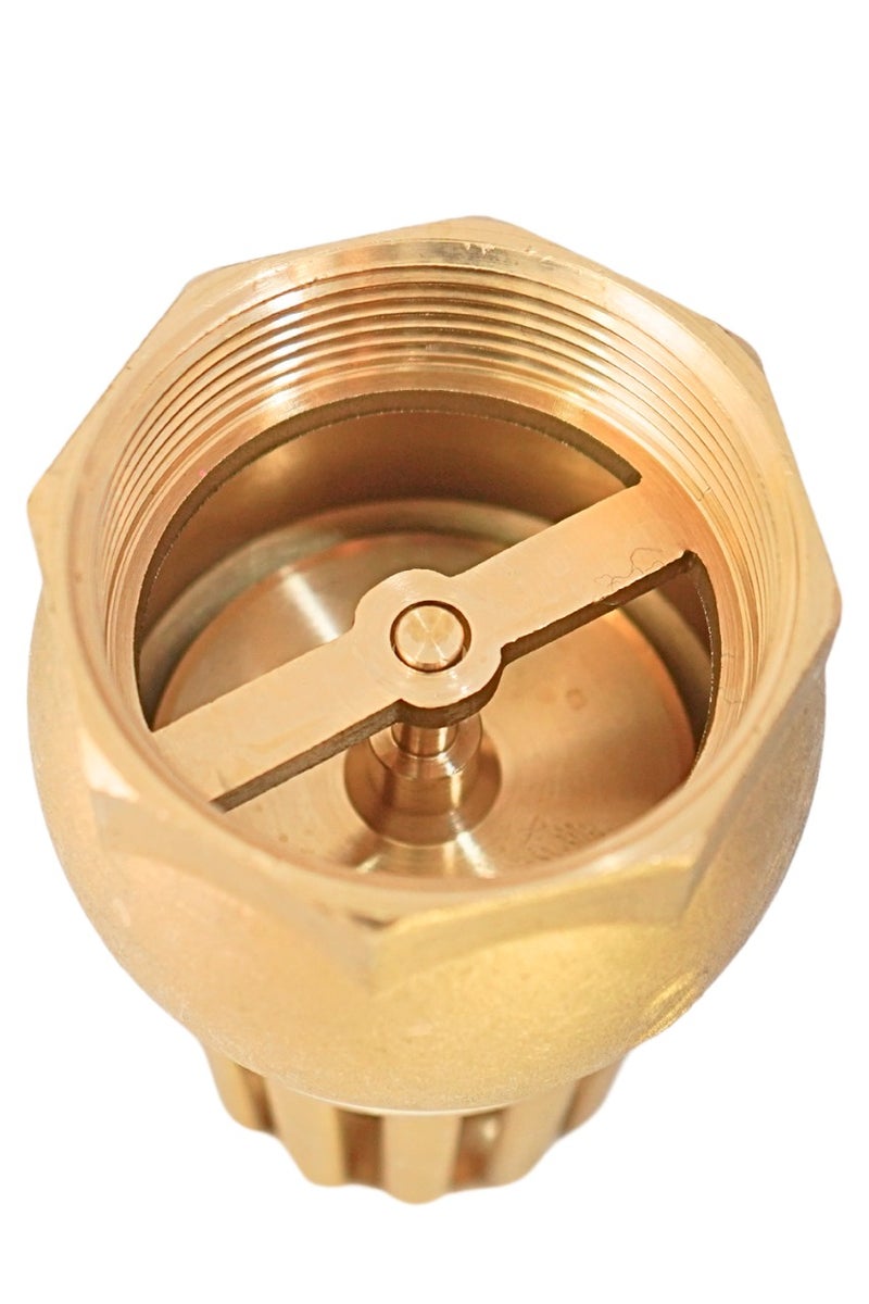 MIHA Brass Foot Valve – Efficient Suction Protection | Made in Vietnam (Sizes: 1/2” to 4”) - Image 3