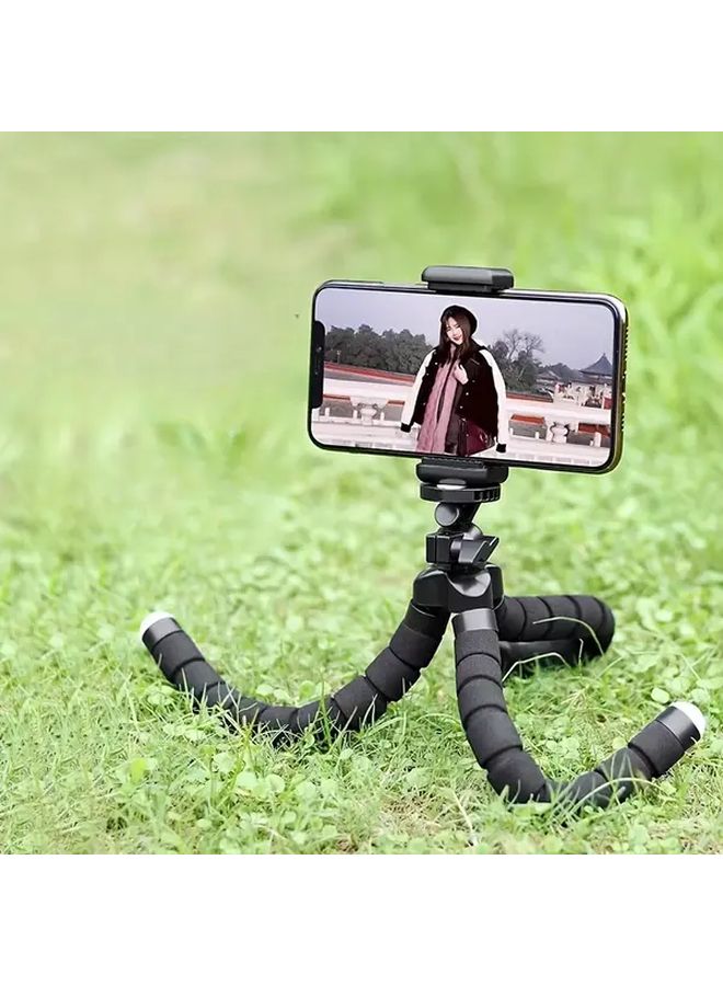 Red Octopus Tripod Portable Handheld Gimbal Flexible 360 Rotation for Smartphone Camera Vlog Shooting Desktop Photography Stand - Image 3