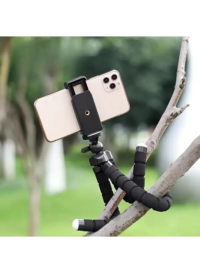 Red Octopus Tripod Portable Handheld Gimbal Flexible 360 Rotation for Smartphone Camera Vlog Shooting Desktop Photography Stand - Image 5