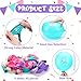 Tiamon 45 Pieces Unicorn Latex Balloons Rainbow Birthday Party Decorations Purple Pink Blue Confetti Balloons Supplies for Unicorn Theme Birthday Baby Shower Wedding Party Garland Decoration - Image 4