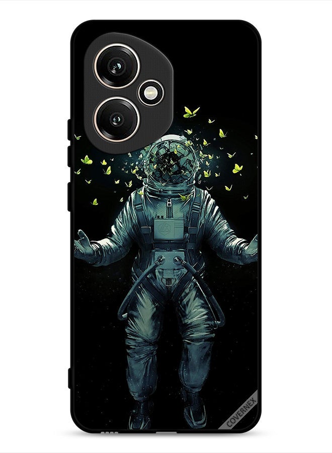 Covernex غطاء حماية Honor 400 - رائد فضاء وفراشات - Image 1