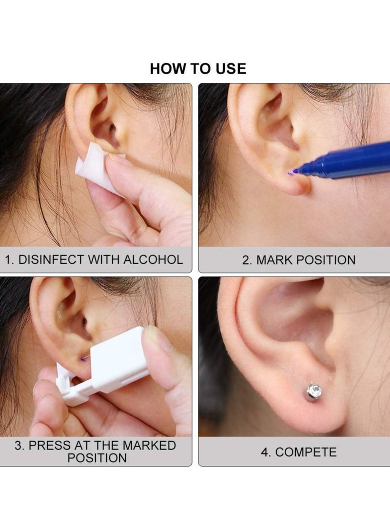ORiTi طقم أدوات ثقب الأذن المعقم القابل للتصرف 2 قطعة - Image 3