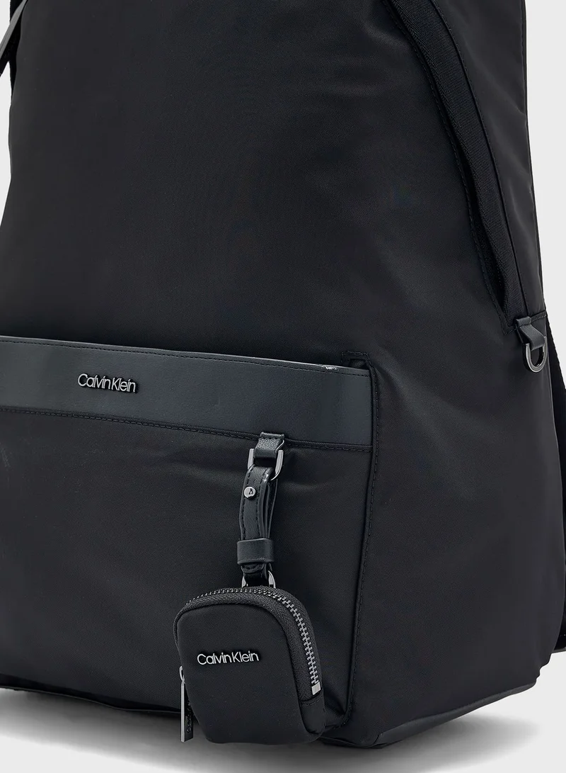 CALVIN KLEIN Logo Backpack