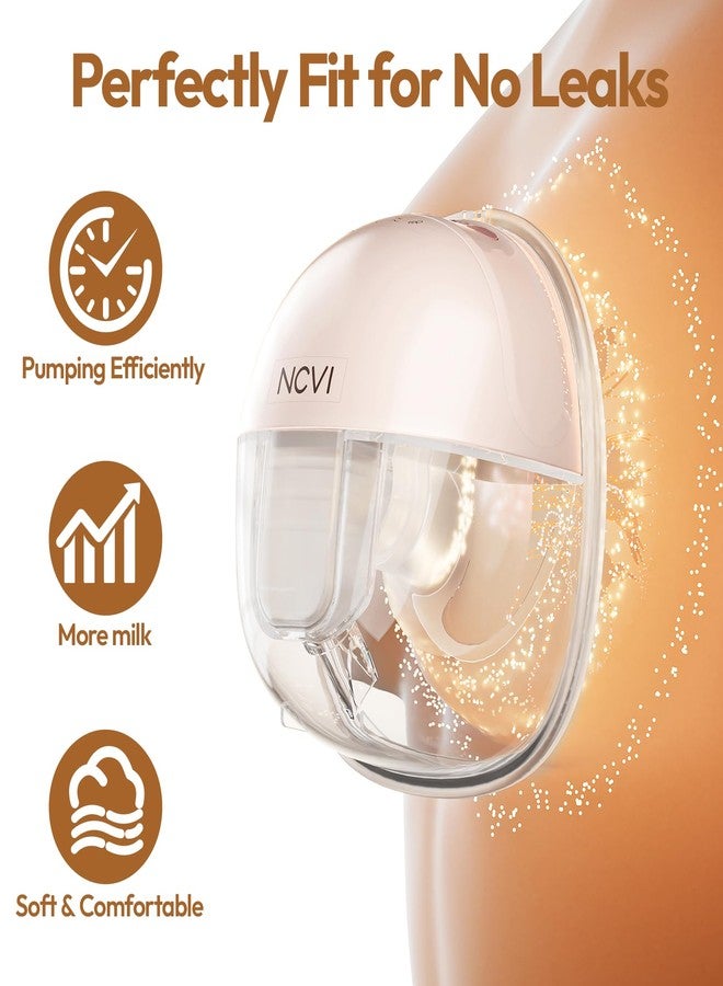 NCVI Silicone Flange Insert for 24mm Flange/Shield, Compatible with NCVI Wearable Breast Pump 8111/8131/8122-3/8787/8786/3110, Breastfeeding Essential for Moms, 4PCS (21mm) - Image 4