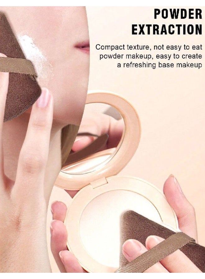 عام مجموعة فرش مكياج مكونة من 40 قطعة مع إسفنجة دمج المكياج، مجموعة فرش تحديد العيون للنساء والفتيات، أدوات مكياج من شعر صناعي نباتي للبودرة الكريمية السائلة - Image 4