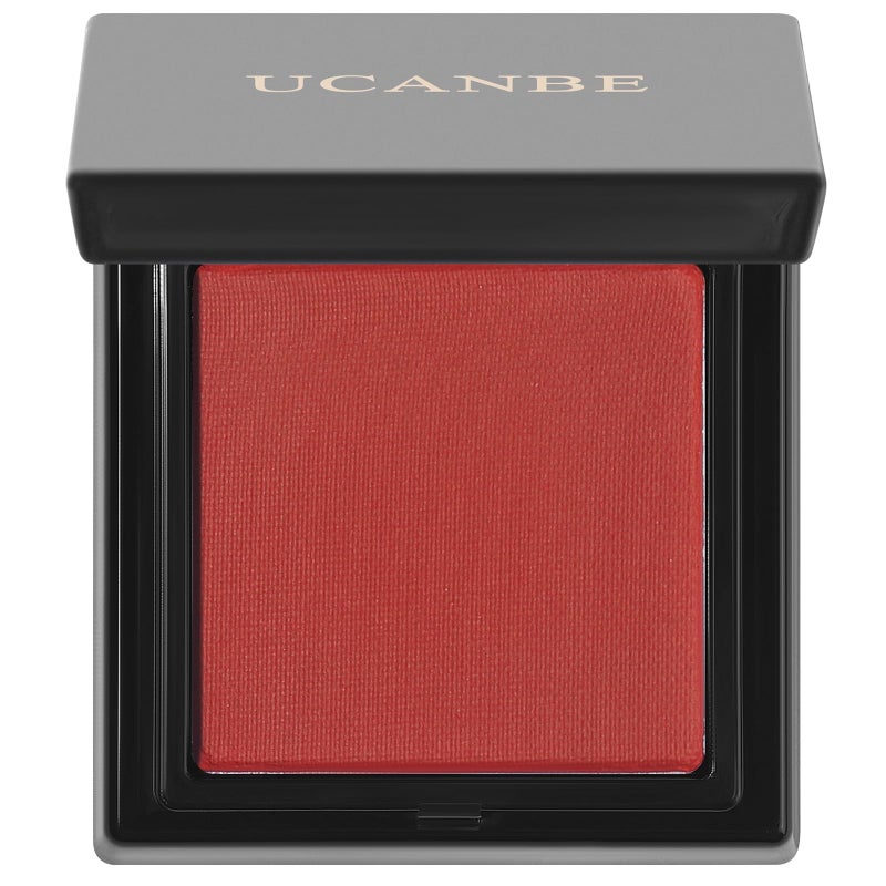 UCANBE Red Single Eyeshadow Palette, Highly Pigmented Matte Eye Shadow Powder, Professional Long-Lasting Waterproof Makeup Palette - Image 1