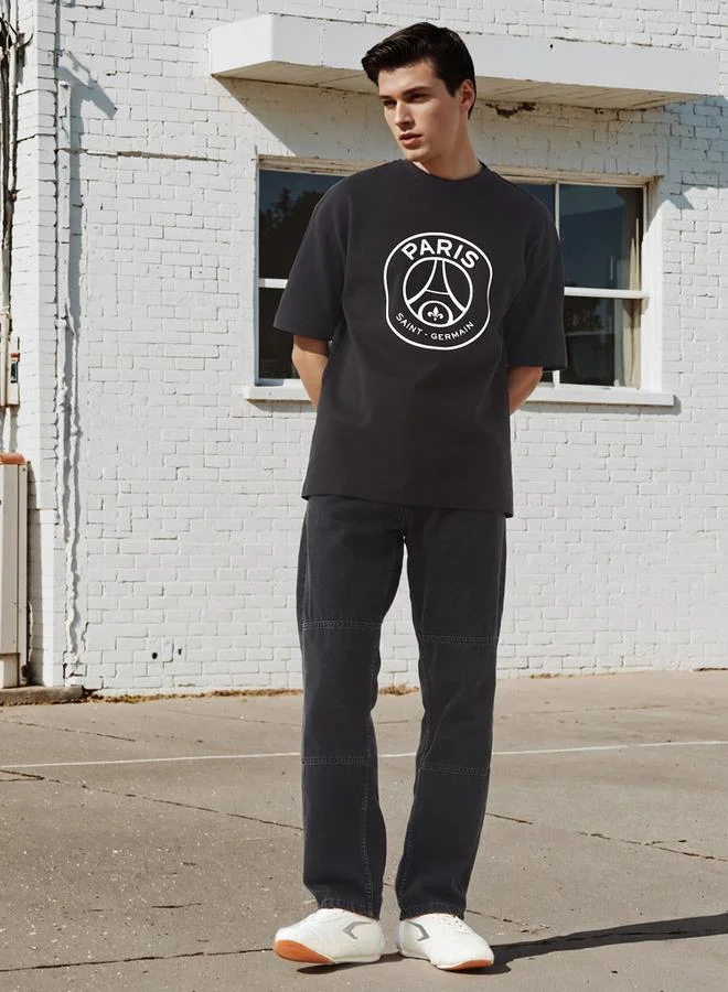 SP Characters Paris Saint-Germain Print Boxy T-shirt