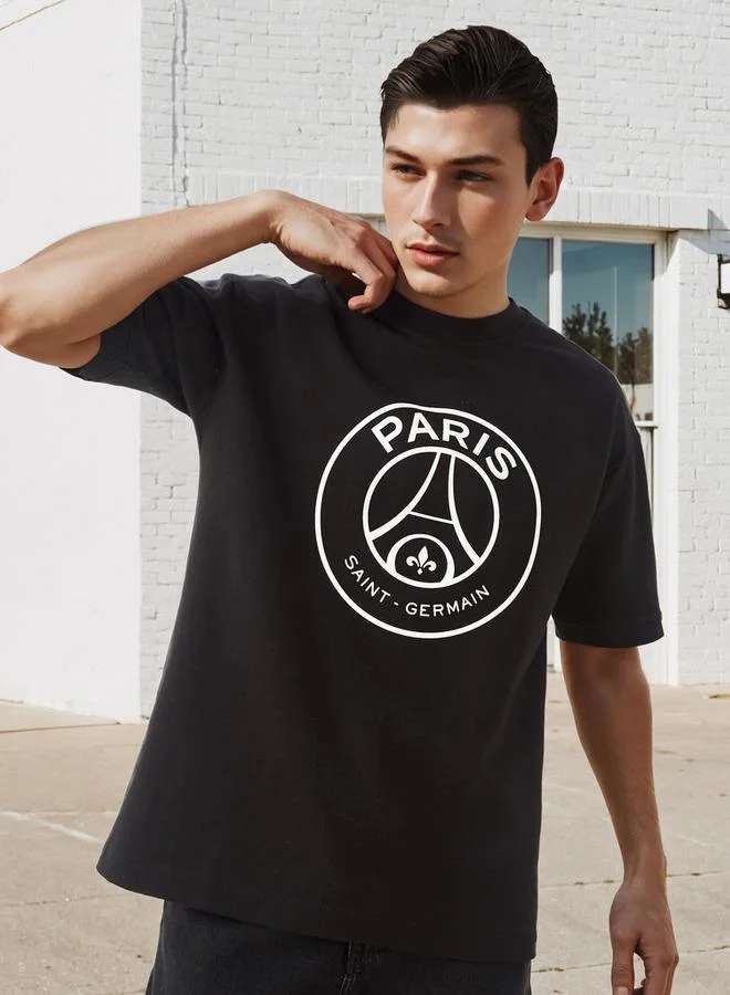 SP Characters Paris Saint-Germain Print Boxy T-shirt