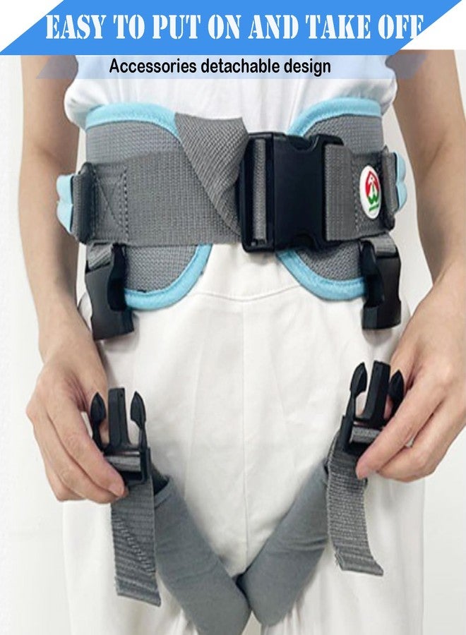 AUSTYLCO Gait Belt with Handles,Anti-Slip Transfer Belt with Quick Release Buckle,Elderly,Physical,Handicap,Bariatric Therapy,Green - Image 4