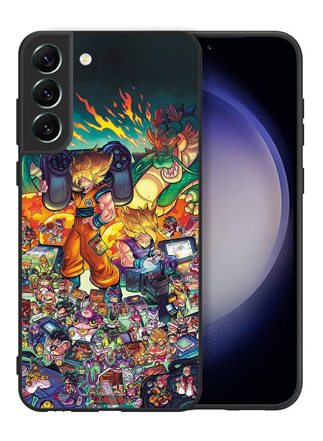 Tolwak Samsung Galaxy S21 Plus 5G Protective Case Cover Gamer Art Doodles - Image 2