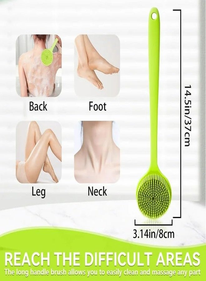 draval Handheld Shower Brush for Back, Body Scrubber, Bath Brush Body Brush for Shower Body Scrubber Skin Brush,multicolor - Image 5
