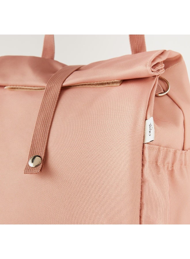 Citron Lunch Bag New - Solid- (Polyester) Pink \ 22X13X28 - Image 3