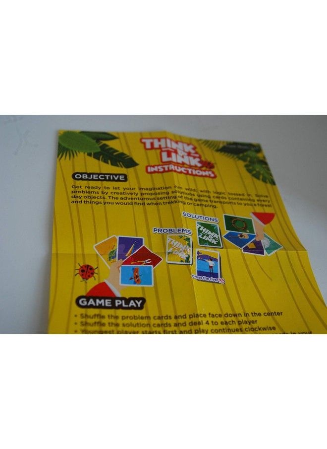Trunk Works Think A Link For Kids By Trunkworks ; Problem Solving Card Game For Kids Ages 5 And Above ; Develops Creative Thinking Logical Reasoning ; Family Travel Games For 5 6 7 8 Years Old Boys And Girls  - Image 5