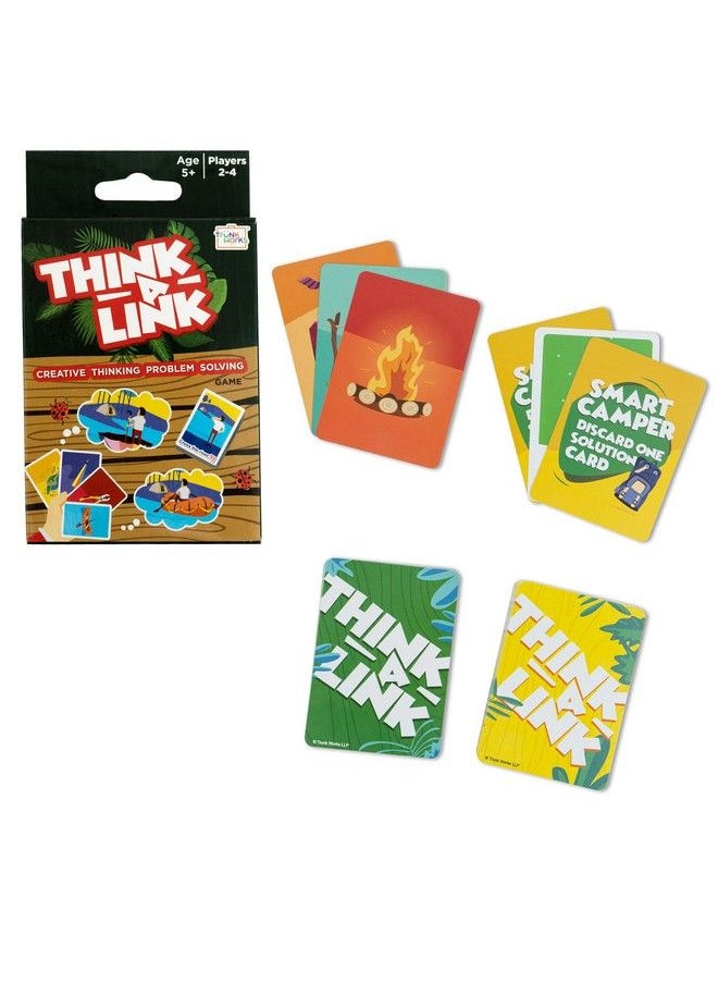 Trunk Works Think A Link For Kids By Trunkworks ; Problem Solving Card Game For Kids Ages 5 And Above ; Develops Creative Thinking Logical Reasoning ; Family Travel Games For 5 6 7 8 Years Old Boys And Girls  - Image 3