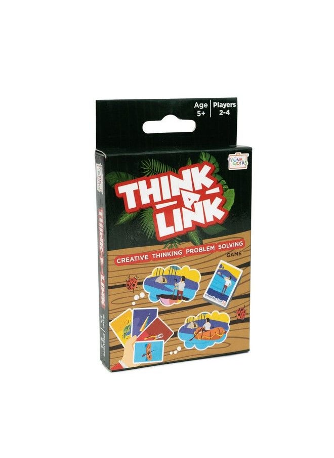 Trunk Works Think A Link For Kids By Trunkworks ; Problem Solving Card Game For Kids Ages 5 And Above ; Develops Creative Thinking Logical Reasoning ; Family Travel Games For 5 6 7 8 Years Old Boys And Girls  - Image 2