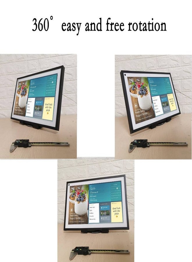 ATOPHK Tilt and Swivel Stand for The Echo Show 15, Echo Show 15 Stand Swivel and tilt, Echo Show 15 Stand (Black) - Image 3