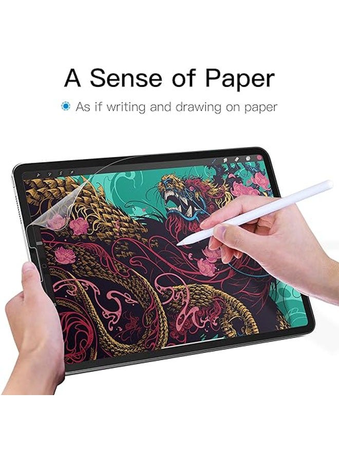 عام [2 قطعة] JETech واقي شاشة ورقي لآيباد Air 13 2024، مانع للتوهج، فيلم ورقي مطفي PET للرسم. - Image 2