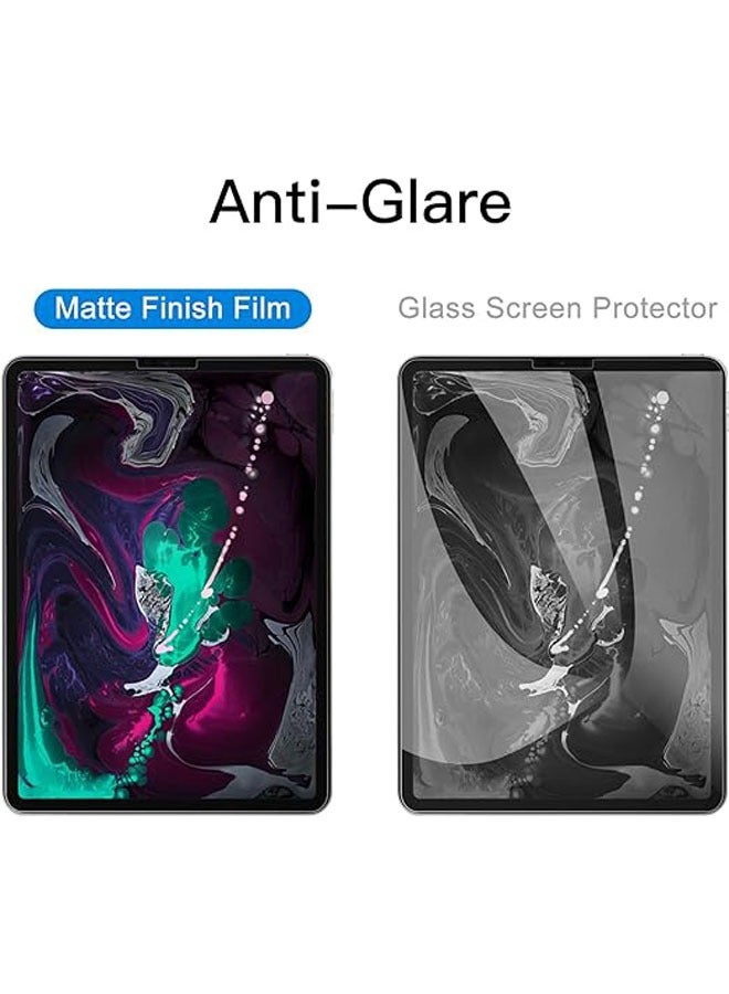 عام [2 قطعة] JETech واقي شاشة ورقي لآيباد Air 13 2024، مانع للتوهج، فيلم ورقي مطفي PET للرسم. - Image 4