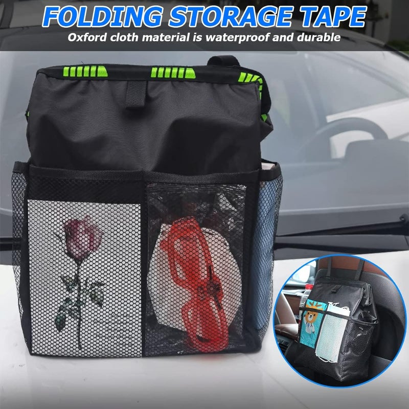 JNNJ Car Rubbish Bin - Multifunctional Waterproof Oxford Cloth Organiser - Image 4