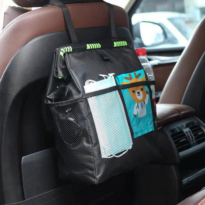 JNNJ Car Rubbish Bin - Multifunctional Waterproof Oxford Cloth Organiser - Image 5