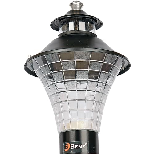 BENE Geruit Outdoor Lamp with Base Stand (Black, 18 Cms, Pack of 2 Pcs) - Image 5