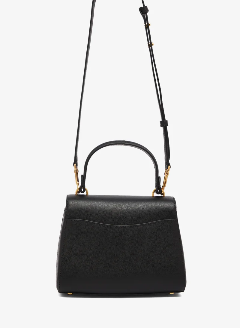 Kate Spade Logo Detail Flap Over Satchel