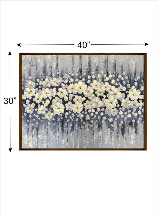 Artsense Painting for wall decoration Abstract wall painting for living room big size painting for home decoration with frame-Multicolor/30x40 inches/(76x101 cm) - Image 1