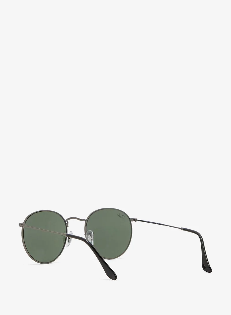Ray-Ban 0Rb3447 Round Metal Sunglasses