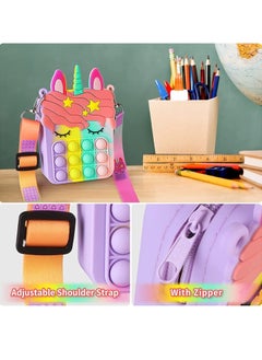 Pop Shoulder Bag for Girls and Women, Big Pop Purse Bags, Lovely Sensory Silicone Cartoon Bag Toy for Students Kids - pzsku/Z1918B82F735FD95DC69AZ/45/_/1646468597/9906e8d8-3962-4f17-af6c-668032bca312