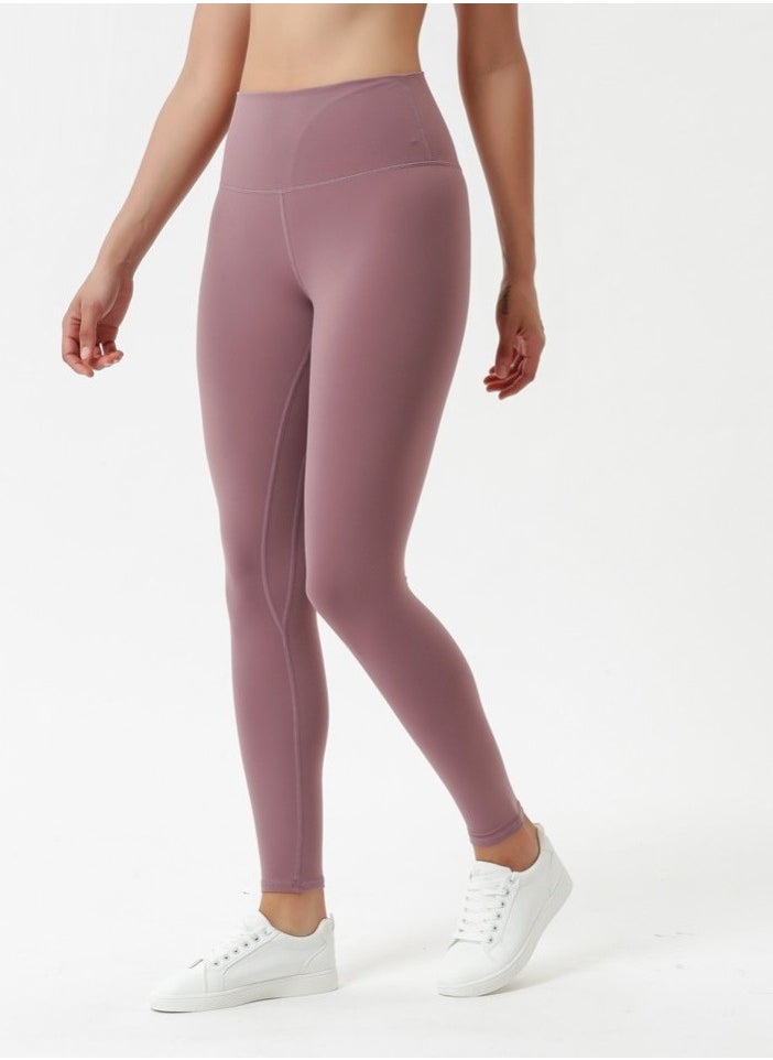 Generic Yoga Tight Fitting Stretch Soft Pants Grey  - Image 1
