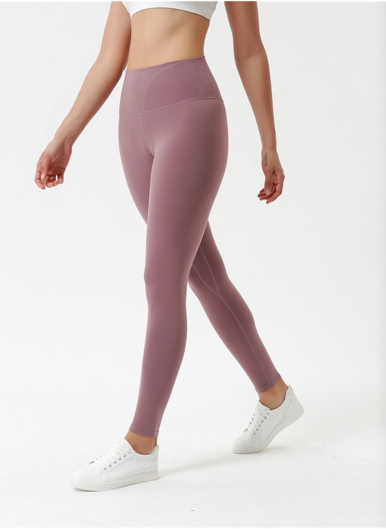 Generic Yoga Tight Fitting Stretch Soft Pants Grey  - Image 2