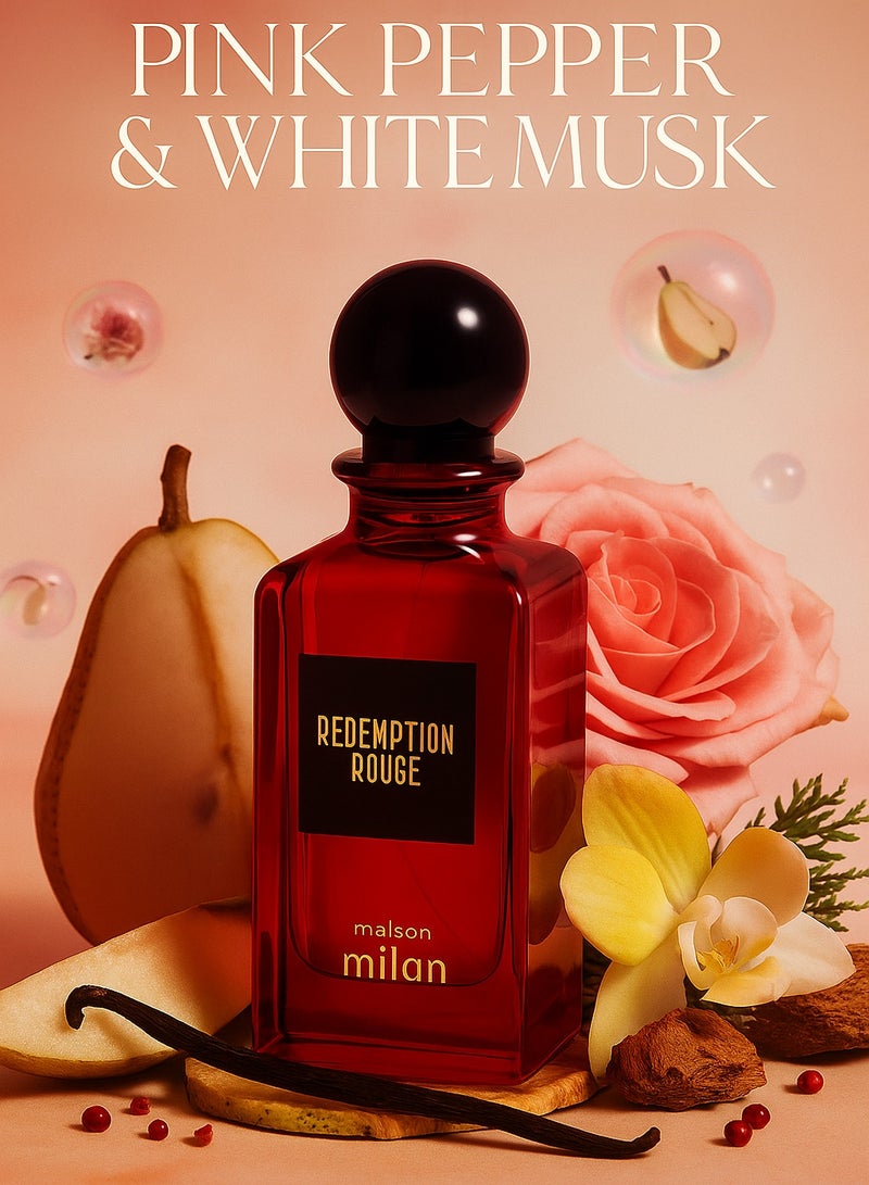 maison milan Redemtion Rouge 90ml EDP Perfumes - Image 1