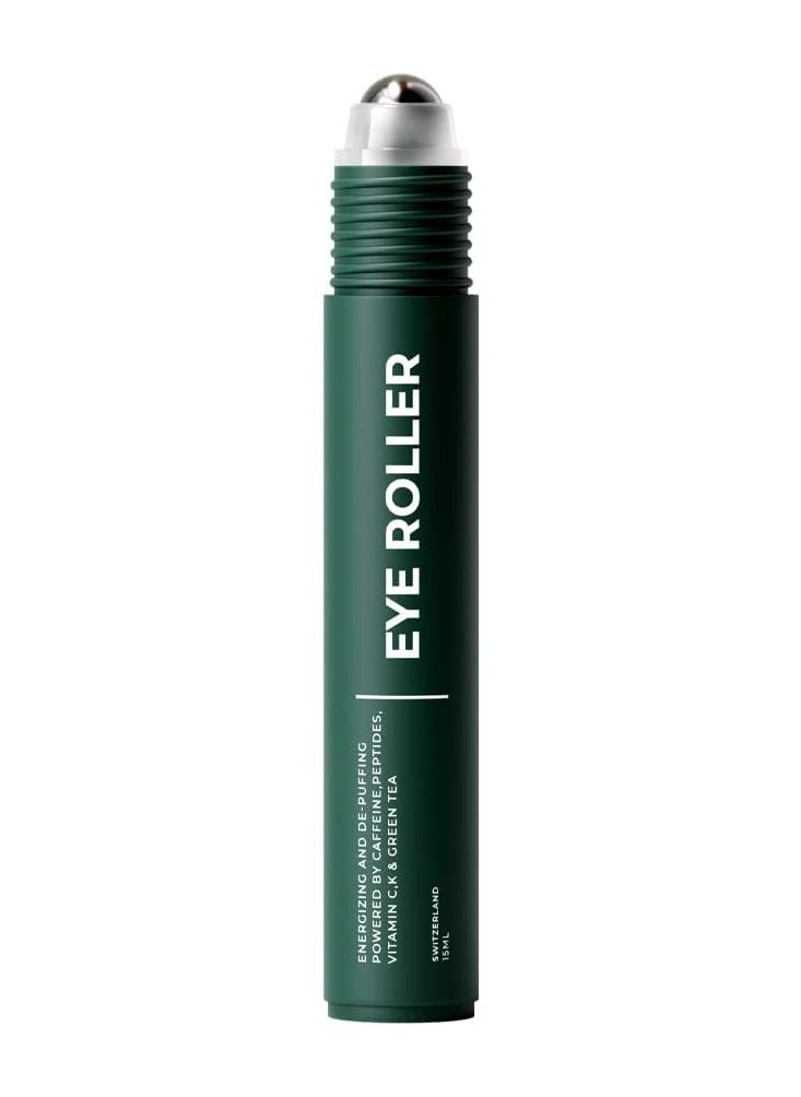 The Wolf Project Wolf Project Under Eye Roller - Korean Beauty, with Caffeine, Vitamin C and Peptides - Energizing Serum for Dark Circles and Puffiness, Fine Lines, Wrinkles - Gel-Based Brightening Cream  - Image 1